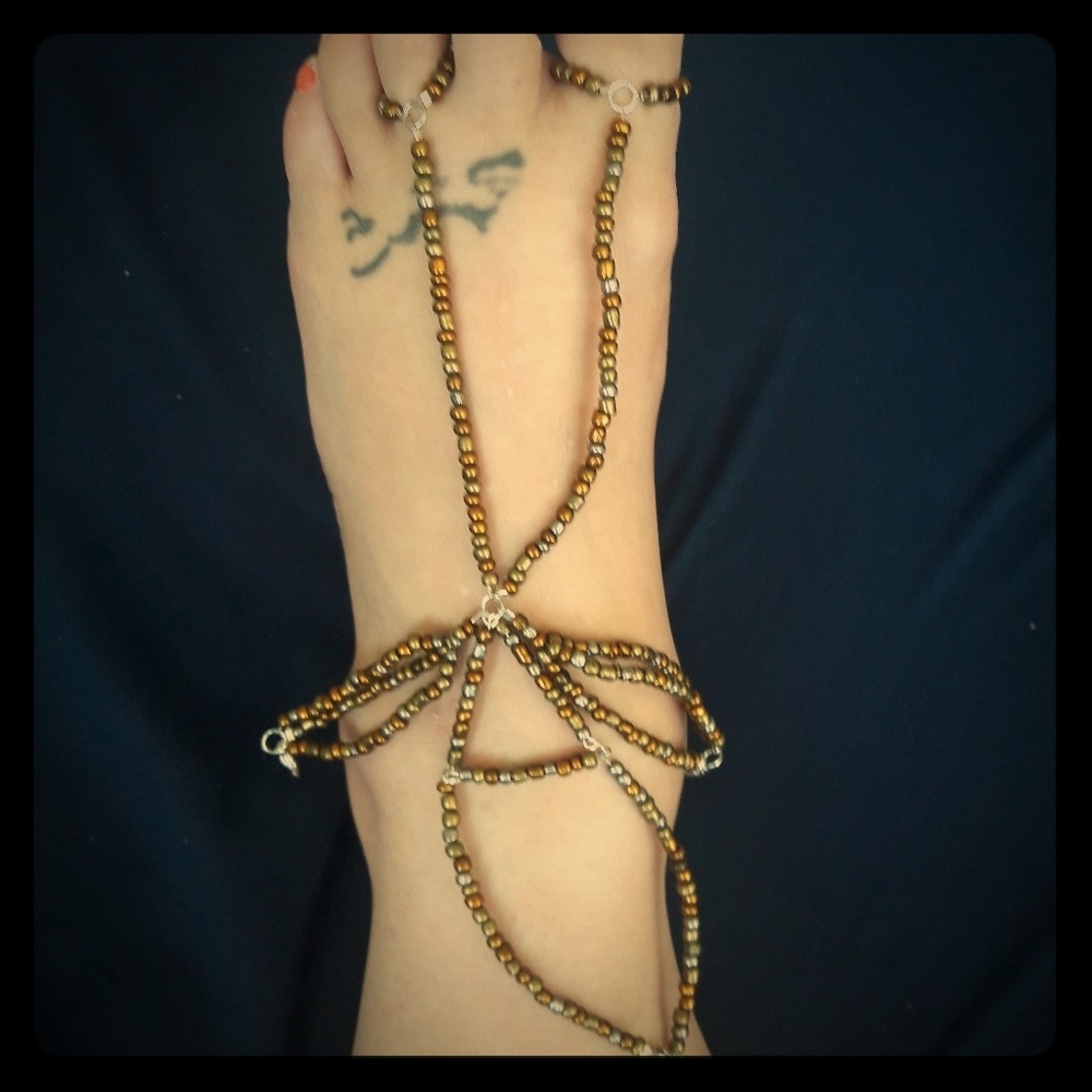 Triforce Ankle-Toe Foot Jewelry
